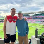 Guy Montgomery Instagram - I’m seeing double here! Four Guys! Sydney Cricket Ground