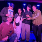 Guy Montgomery Instagram - Bad night to be a word Really strong performances from the whole cast last night. Congratulations to joint winners Ed, Chloe and Courtney! Thoughts remain with Tim who put on an absolute clinic in melting down Spelling Bee is back again next Friday and there is also an extra show next Saturday! Different words, different comedians, sadly the same host Melbourne Town Hall