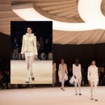 Gwei Lun-mei Instagram - 香奈兒2024春夏高級訂製服系列大秀 是自嚴酷的冬日走向花團錦簇的暖春。 是孩提時，穿著粉白色蓬蓬紗裙，嚮往有朝一日能舞一曲天鵝湖。 鈕扣，掉落在哪裡了？ 仿若那些深刻的記憶，慢慢鬆脫，失掉了顏色，但卻不會遺忘它曾經緊緊地繫在心上。 . . . 身兼設計師及裁縫工匠的嘉柏麗·香奈兒極其珍視鈕扣，它如同一顆寶石。 作為解放的象徵，香奈兒藝術總監維吉妮·維婭（Virginie Viard）將這枚珠寶鈕扣帶進芭蕾與舞蹈的世界。 今年，香奈兒與舞蹈的緊密連結迸發盎然生機。距離香奈兒女士首次設計芭蕾舞裝已過去一個世紀，此系列以粉白及水彩色調為主軸，其繽紛色系深受俄羅斯芭蕾舞團的Leon Bakst和Sergei Diaghilev所啟發。 「我經常思考著舞蹈，這是香奈兒很重要的主題。品牌與舞蹈機構、編舞家和舞者都有著緊密的連結，我們為芭蕾舞打造演出服裝。我試圖將身體的力量與優雅注入一系列飄逸雅致的作品中，結合薄紗、荷葉邊、褶飾和蕾絲等細節呈現。」 「對我而言，舞蹈令我聯想起深刻觸動內心的故事與情感，我也十分樂意傳承與訴說。」香奈兒藝術總監維吉妮·維婭 （Virginie Viard）為之結語。 #CHANELHauteCouture @chanelofficial