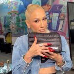 Gwen Stefani Instagram - In good company with @gwenstefani’s fall essentials 🤎🎀 @onesize — Turn Up The Base Powder Foundation GXVE Beauty — Spark The Fire Plumping Lip Balm @soldejaneiro — Brazilian Bum Bum Body Cream @slipsilkpillowcase - Silk Scrunchies @rarebeauty — Soft Pinch Liquid Blush @neutrogena — Mini Makeup Cleansing Wipes GXVE Beauty - Bubble Pop Electric Lip Gloss @touchland — Power Must Hydrating Hand Sanitizer @summerfridays — Lip Butter Balm @theouai — Leave In Conditioner #sephoramusthaves #whatsinmybag #makeupbagtour #GwenStefani #makeupessentials