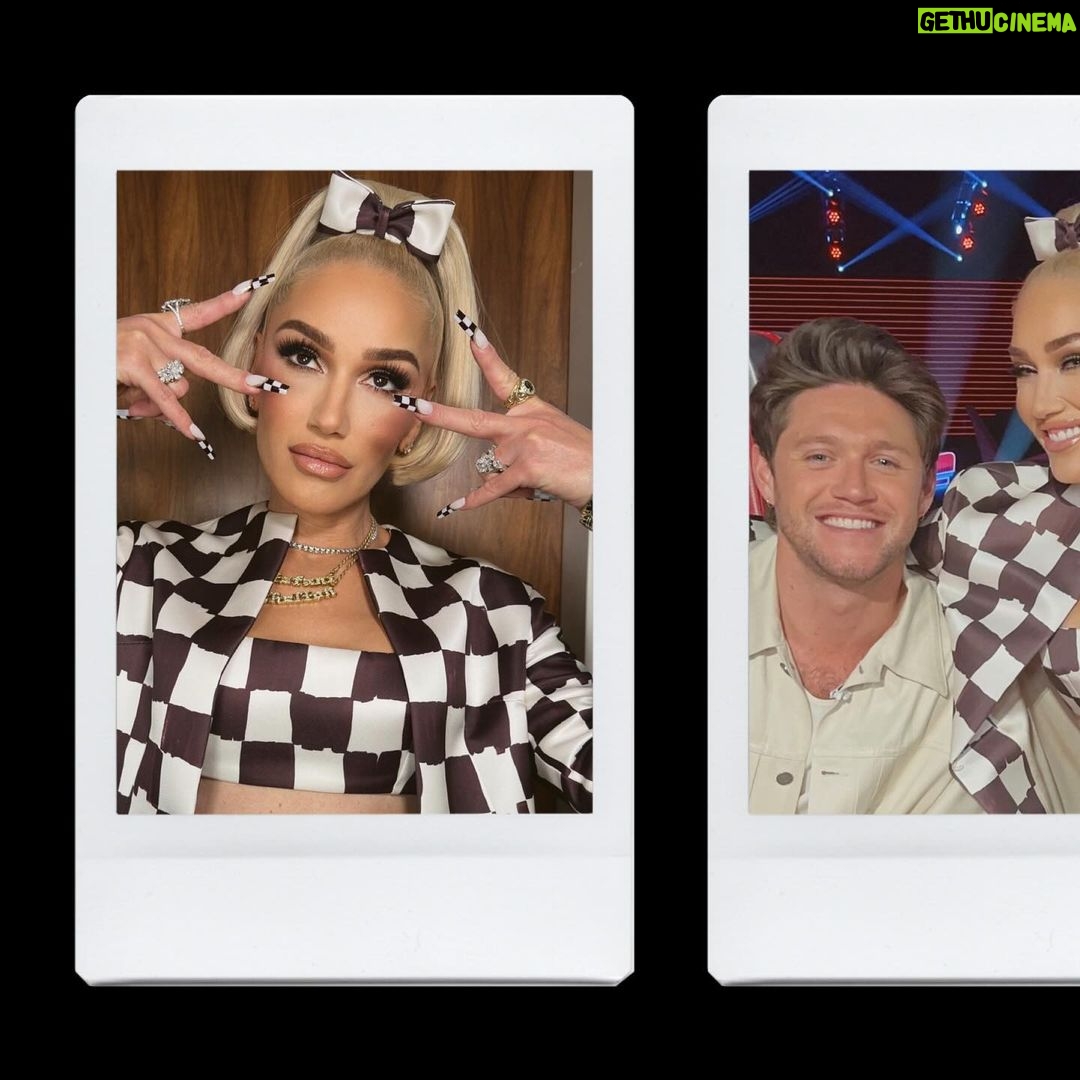 Gwen Stefani Instagram - s24 fam 4 life 🫶🥰 #thevoice #teamgwen