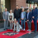 Gwen Stefani Instagram - what a dream !! thank u SO much @hwdwalkoffame + @warnerbrostv + Irving Azoff, Jimmy Iovine, and of course, @blakeshelton 🤍🙏 who would have thought this girl from Anaheim would have her own star on the Hollywood Walk of Fame 🌟 thank u for walking this journey with me, singing with me all these years … i love u !!! Gx Photos 1-7: @warnerbrostv