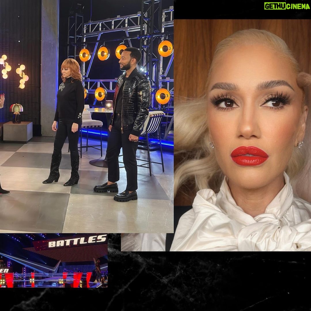 Gwen Stefani Instagram - #voicebattles are ON !! ✨ #teamgwen