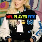 Gwen Stefani Instagram - ok @nfl ✨let’s rate the best NFL player fits from this season 🏈 gx #TikTokTailgate @TikTok