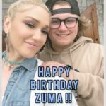Gwen Stefani Instagram - happy 15th birthday Zuma !!! we love u more than anything 🩵🎉🎂