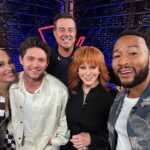 Gwen Stefani Instagram - get in besties, we're going to blinds. 🚗 🎶 #TheVoice returns with @reba, @johnlegend, @gwenstefani, and @niallhoran Sept 25th 8/7c on @nbc and streaming on @peacock.