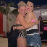 Gwen Stefani Instagram - @pink u are such a superhero - thank u for allowing me to share the stage with u !!! 💗🎉 i love u gx BST Hyde Park