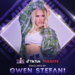 Gwen Stefani Instagram - get ready @nfl !! 🏈 🏈 streaming live, only on @tiktok :) gx