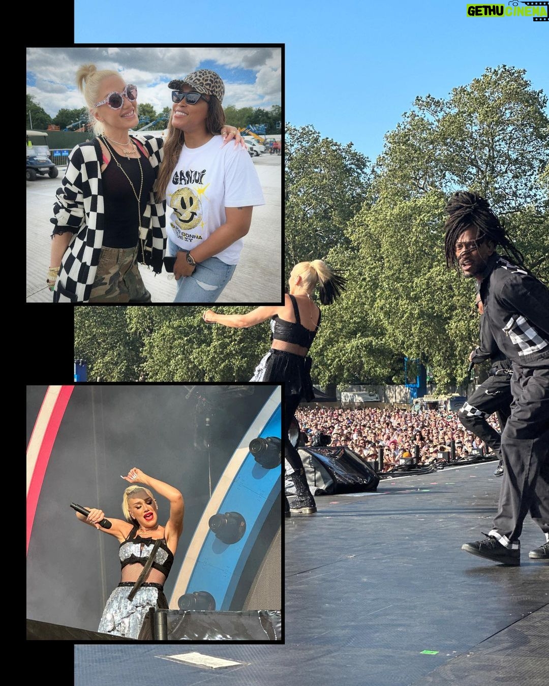 Gwen Stefani Instagram - missing the UK already 🥰 gx