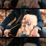 Gwen Stefani Instagram - 🪻🥰 what’s ur fave lyric from Purple Irises ?! link in bio to watch :) gx