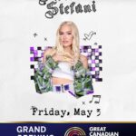 Gwen Stefani Instagram – TORONTO !! i can’t wait to sing with u at the grand opening of @greatcanadiantoronto on May 3, 2024 ✨🥰 see u there !! gx