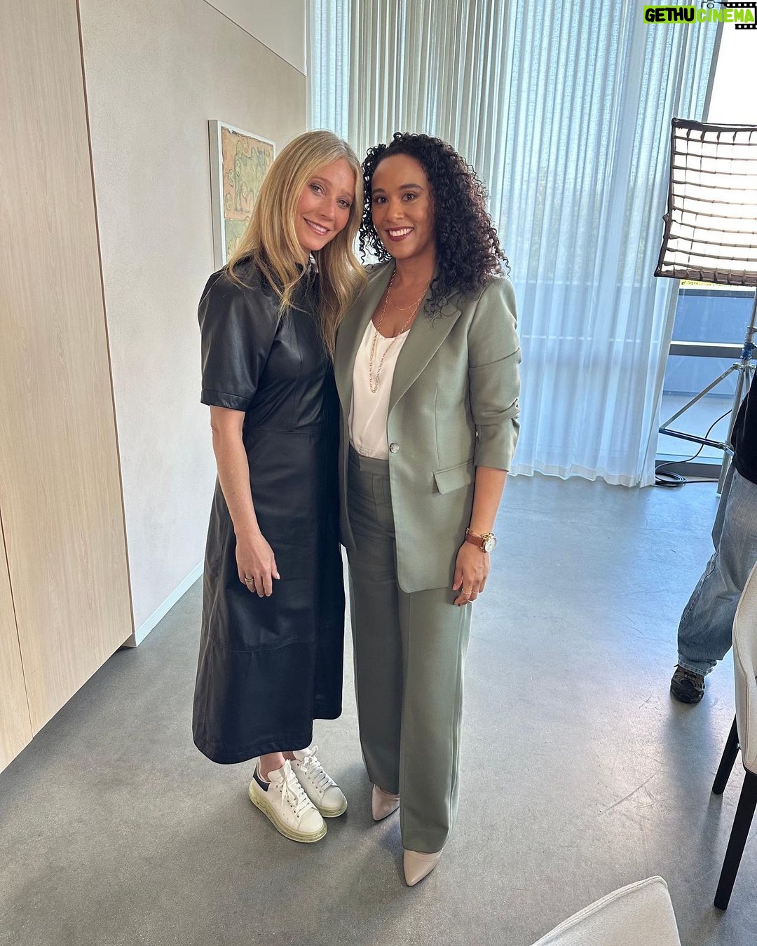 Gwyneth Paltrow Instagram - I spend a lot of time thinking, reading, and asking my mentors about different ways to encourage innovation at every level and with all my teams at goop. It was a pleasure to sit down and talk about what I’ve learned with Trinity Thomas and to reflect more on what drives me as an entrepreneur and CEO. You can listen to our convo on the @paycomsoftware podcast #HRBreakRoom (link is in my bio).