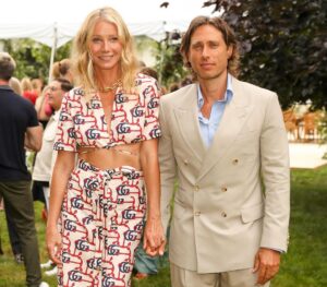 Gwyneth Paltrow Instagram - GG for @goop and @gucci at last nights garden party at home in Amagansett in celebration of summer and our new peptide serum with @juliusfewmd