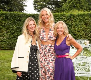 Gwyneth Paltrow Instagram - GG for @goop and @gucci at last nights garden party at home in Amagansett in celebration of summer and our new peptide serum with @juliusfewmd