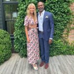 Gwyneth Paltrow Instagram - GG for @goop and @gucci at last nights garden party at home in Amagansett in celebration of summer and our new peptide serum with @juliusfewmd
