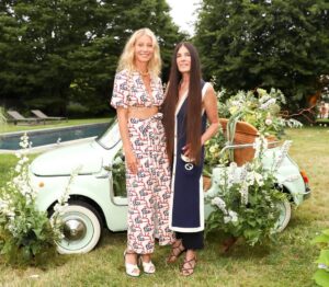 Gwyneth Paltrow Instagram - GG for @goop and @gucci at last nights garden party at home in Amagansett in celebration of summer and our new peptide serum with @juliusfewmd