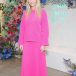 Gwyneth Paltrow Instagram - New G. Label launches today, and this hot pink sweater set that I wore to the @goodcleangoop party is finally available. If you’re also inclined to brighten up your wardrobe for winter, you can shop it (along with the full collection) at the link in my bio.
