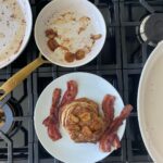 Gwyneth Paltrow Instagram - Todays boyfriend breakfast: paleo banana pancakes with caramelized bananas from the extremely cute @choosing_balance GF, DF, Grain-free but BUSSIN