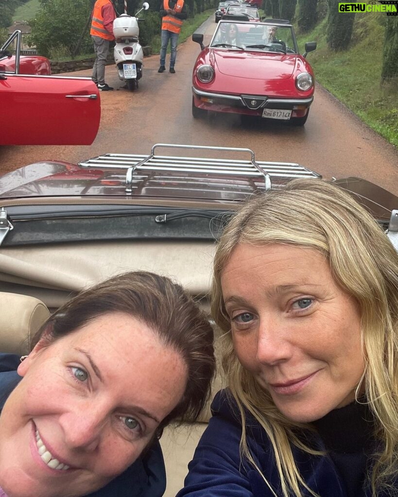 Gwyneth Paltrow Instagram - Birthday trip to Umbria with a road trip or two 🚗