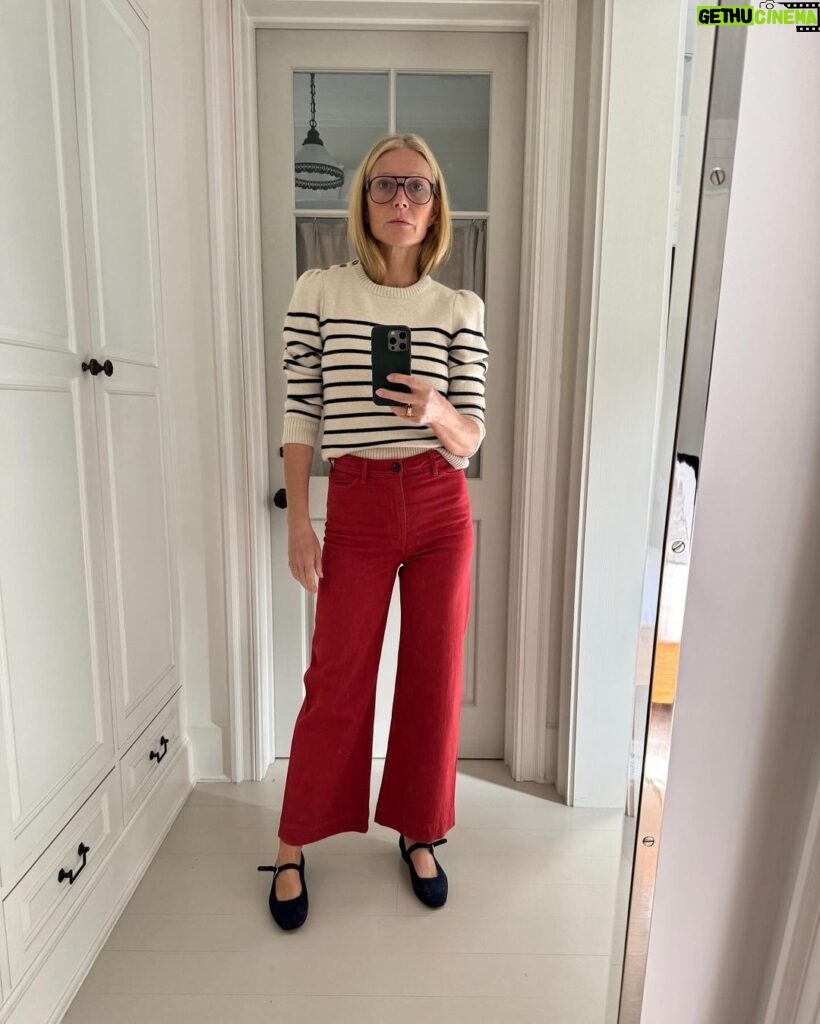 Gwyneth Paltrow Instagram - It was a relaxed January #ootd