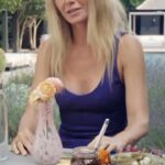 Gwyneth Paltrow Instagram - What does @gwynethpaltrow think about cheese boards? How about her biggest surprise about motherhood? On a new episode of #73Questions, in celebration of @goop’s 15th anniversary, Vogue pays a visit to the star’s Amagansett home to pick her brain—and her garden!—about all things entertaining, motherhood, and life. Plus, a lesson in how to quiet the mind. Tap the link in our bio to watch the full episode. @gwynethpaltrow Director: @hellojoesabia DP: @brandoncolewidener Editors: @evan.allan, @__katiewolford__ Producer: @jerocchi AC: @sharpysharpsharps Gaffer: @arridp Grip: @litbydave Audio: @brez0n Hair Stylist: @davidvoncannon Makeup Artist: @francelledaly Stylist: @elizabethsaltzman