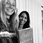 Gwyneth Paltrow Instagram - Today is the launch of The Hormone Shift by board-certified integrative medicine physician Tasneem Bhatia. @drtazmd’s book is an incredible resource for all of us who want to better understand our bodies and find ways to optimize our hormones and move through hormonal changes with more ease. Her approach to perimenopause and menopause is also a powerful reminder that women do not expire during this chapter—as she says, we rise into our power and into our truth. I hope you pick up a copy from your bookstore, and tune in to my podcast conversation with Dr. Taz for more. Link in bio.