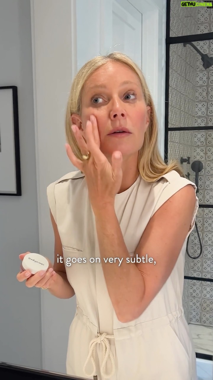 Gwyneth Paltrow Instagram - We made @goop’s new color blur balms for my fellow makeup minimalists—a little Jane Birkin, a little new england summer ease. They’re pigmented, creamy shades that are full of skin-boosting ingredients (like sea buckthorn oil) that you can use all over your face to wake up your complexion. Most days, this is the only makeup I wear. You can shop all five shades early (they officially launch tomorrow) at the link in my bio.