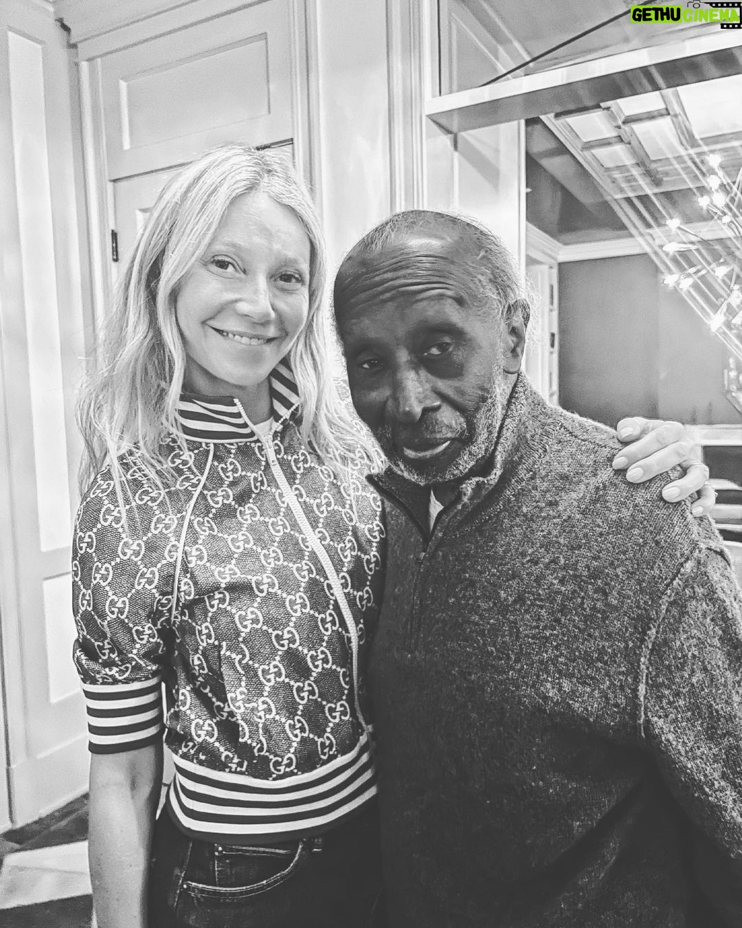 Gwyneth Paltrow Instagram - Clarence. Where to start. You were beloved by so many, including our family who looked forward to every dinner, every drop of wisdom, just the warmth of your presence. I hope Joe was there to take you to the other side, and Jacqui met you with a big embrace. We will miss you deeply. We love you more than words can say.