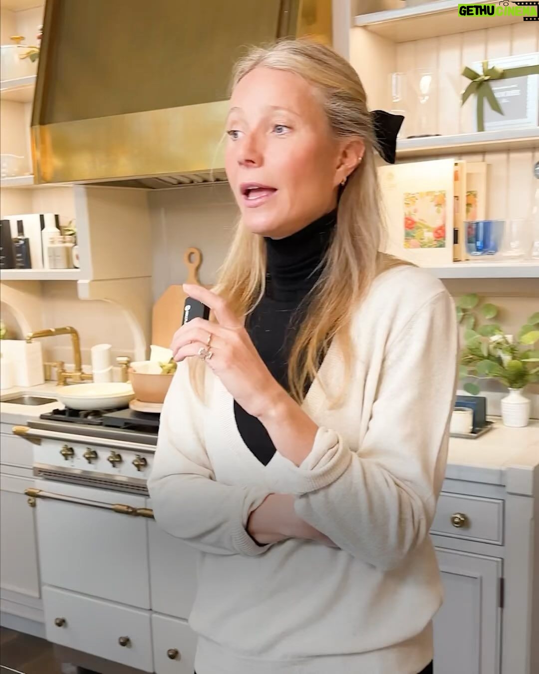 Gwyneth Paltrow Instagram - Did you miss GP’s last AMA? Swipe through for a recap filled with her gifting recs and holiday outfitting tips—then head to the link in bio to shop them all.