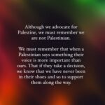 Hāwane Rios Instagram – amplifying from @rise_for_palestine and echoing their mana’o with my whole heart

“This is so important. I can’t even tell you how many times I’ve been ignored, spoken over, or even talked down to. You can’t advocate for Palestine and then hush Palestinian voices. What is your true goal, then?”

Repost @basmaissalem 

#Palestine
#Palestinian 
#Gaza
#freeGaza 
#freepalestine 
#🇵🇸
#savegaza 
#Westbank
#rafah
