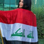 Haifa Hassony Instagram - ((تِلْكَ حُدُودُ اللَّهِ فَلاَ تَقْرَبُوهَا)) القرآن والعراق خط احمر ، واليوم كنا قدوة للجميع ،،،، عزنا غاية تشرف وراية ترفرف 🇮🇶