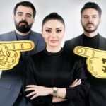 Haifa Hassony Instagram - اللقاء الكامل مع بكر خالد وهيفاء حسوني ضيوف سفينة ستار اكس من الفضاء يوم غد الساعة ١٠ مساءاً على قناة البشير شو على اليوتيوب انتظرونا 🪐 @bakr_khald @haifa_hassony @ahmedalbasheer #البشير_شو #ستار_اكس