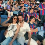 Haifa Hassony Instagram - حبيبي برشلوني 🤭 : : اني لا برشلونية ولا ريالية 🤣 بس ردت اشجع شي 🤣 Barcelona, Spain
