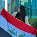 Haifa Hassony Instagram - ((تِلْكَ حُدُودُ اللَّهِ فَلاَ تَقْرَبُوهَا)) القرآن والعراق خط احمر ، واليوم كنا قدوة للجميع ،،،، عزنا غاية تشرف وراية ترفرف 🇮🇶