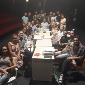 Hakan Çimenser Instagram - #uçmak #prova#newplay #rehearsal #istanbuldt #hezarfenahmetcelebi