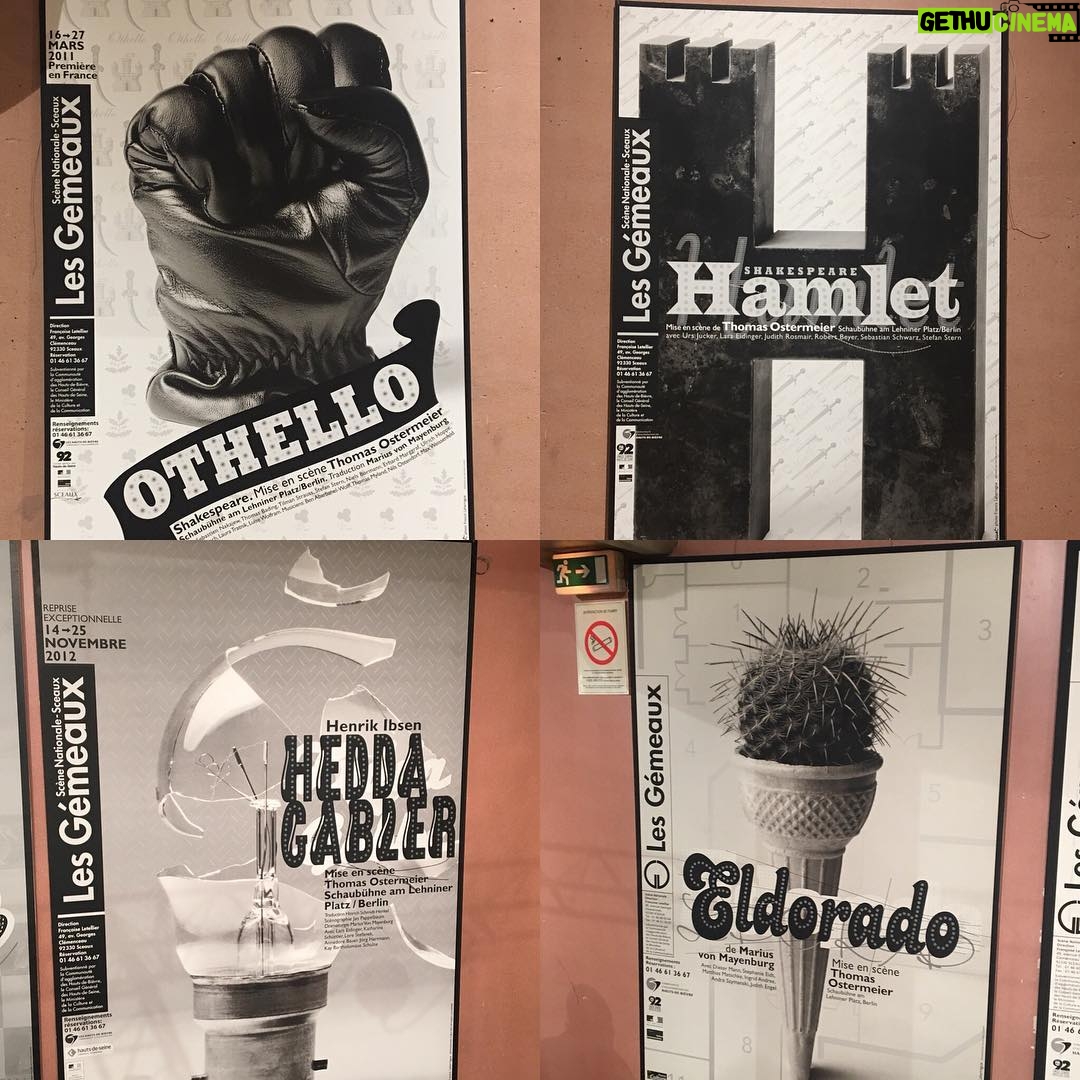 Hakan รimenser Instagram - #thomasostermeier #theatre #lesgemeaux ๐๐๐