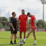 Hakim Ziyech Instagram - We back 🫡 Complexe Mohamed VI De Football