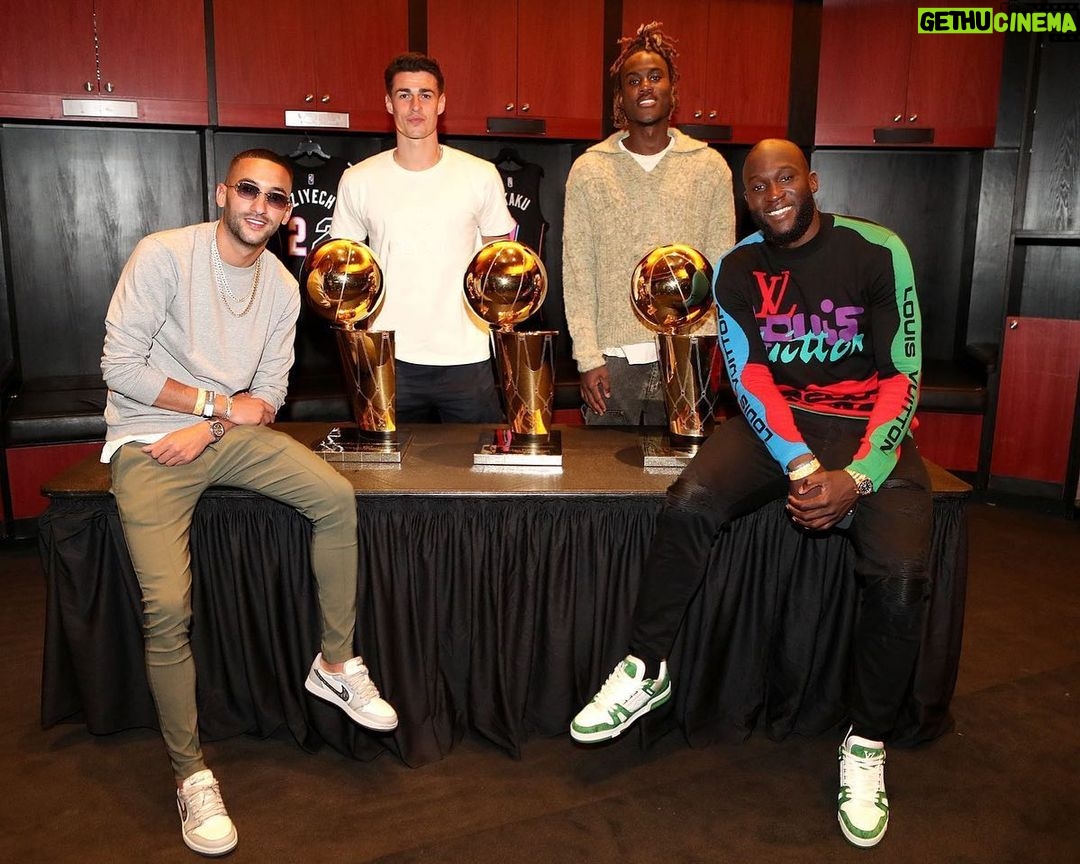 Hakim Ziyech Instagram - Heatssss 🏀 Miami, Florida