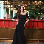 Hala Al Turk Instagram - 21🎈 Image and style director @eliomoussallem Photography @fotografilles Dress by @bazzaalzouman Accessories @elisabettafranchi @krisma_me Location @slsdubai Hair and makeup by @ramonasbeautycenter