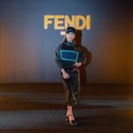 Hala Al Turk Instagram - Iconic Event with @Fendi 🖤✨ Full look @fendi Hair & Makeup @ramonasbeautycenter @ramonayounes @voice_dubai @lara_mansour