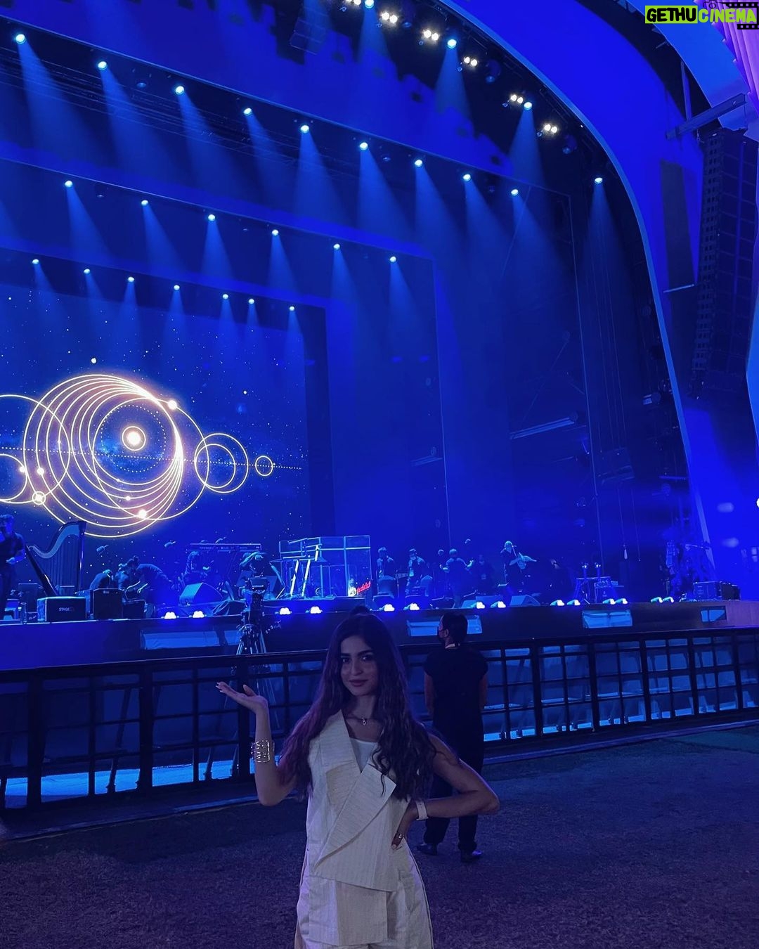 Hala Al Turk Instagram - Thank you so much for the wonderful invitation. I had a great time🥰🥰 ! @firdausorchestra @expo2020dubai كل الشكر والتقدير لأوركسترا الفردوس النسائية لدعوتي لحضور عرضهن الأكثر من رائع والممتع متمنية لهن كل النجاح والتألق 🥰🥰👏🏻👏🏻 Expo City Dubai