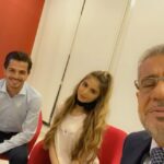 Hala Al Turk Instagram - @mustafa_agha1 @abbassja3far @mbc1 #صدى_الملاعب #مصطفى_الاغا ❤️❤️❤️