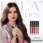 Hala Al Turk Instagram - تميزي بأجمل إطلالة من خلال اختيار احمر الشفاه المناسب لموسم الشتاء من مجموعة حلا كوزمتكس 💕💄😍 @oudmilano @halacosmeticsofficial @zadigetvoltaire @mayaeltal @gigicherqaoui Outfit: @dsquared2
