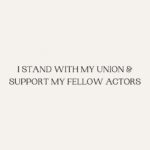 Halle Berry Instagram - It’s not just actors and writers. It’s every single person who works in our industry that will be dramatically impacted! I stand to fight for everyone’s right to be fairly compensated for the hard work they do!
