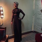 Halle Berry Instagram - an all black moment never hurt anybody 😉