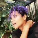 Halle Berry Instagram - I know I look like I’m doing nothing but my hair is quite busy 😂