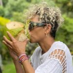 Halle Berry Instagram - curls and coconuts