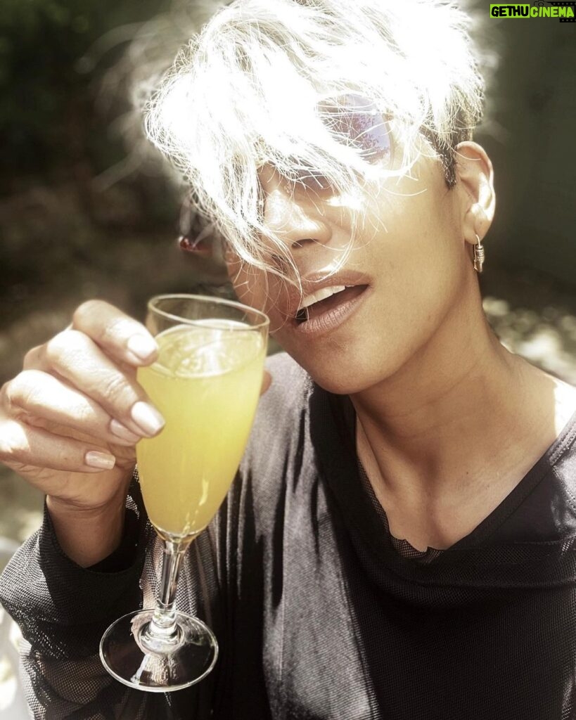 Halle Berry Instagram - all by mymosa. 🥂