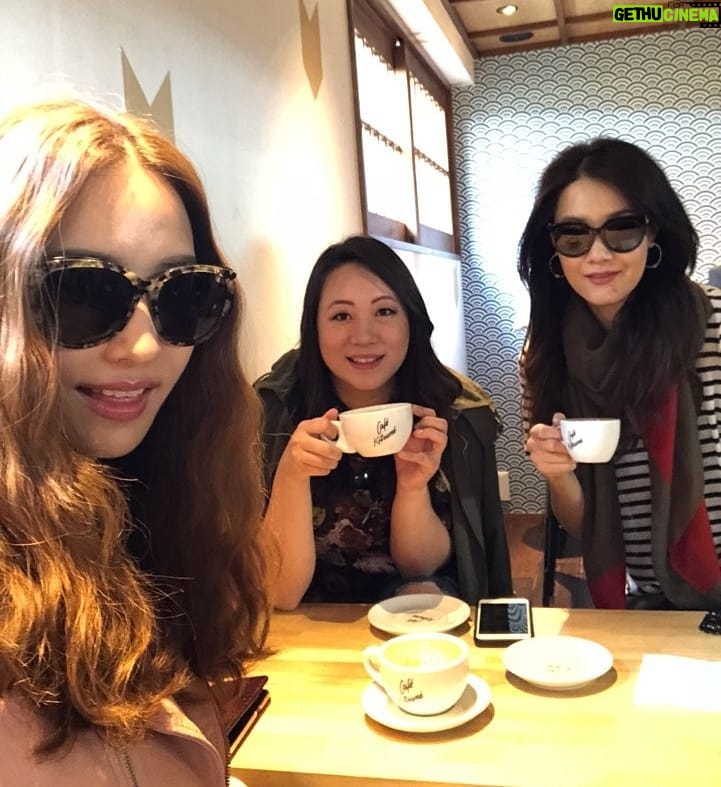 Han Chae-young Instagram - #tripwithgirls #peacefultime #loveyougirls❤️ Ginza, Tokyo, Japan