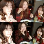 Han Chae-young Instagram - #즐거운점심시간💕 #안연홍 #손은서 #lunchwithfriends #chatchat